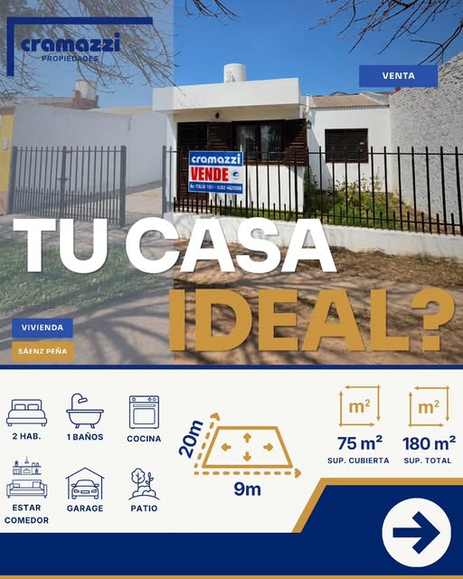 Cramazzi Propiedades - vivienda en venta